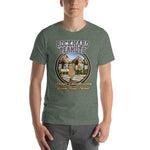 Rocky Mountain Always Smooth Going Down Your Throat with Beer-Short-Sleeve Unisex T-Shirt