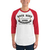 Salty Explosion/Never Soft/Filling Mouths-3/4 sleeve raglan shirt