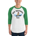Ride 'Em Skateboard-3/4 sleeve raglan shirt