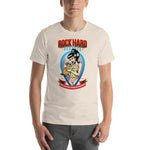 Girl Holding Hardy-The Longest Hardest Peanuts: Short-Sleeve Unisex T-Shirt