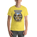 Salty Explosion Rocky Mountain Background-Short-Sleeve Unisex T-Shirt