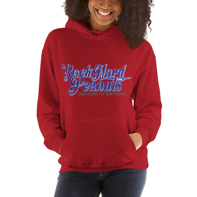 Don't Settle for Soft Peanuts with Back-Unisex Hoodie