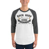 Salty Explosion/Never Soft/Filling Mouths-3/4 sleeve raglan shirt