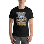 Rocky Mountain Salty Explosion with Beer-Short-Sleeve Unisex T-Shirt