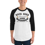 Salty Explosion/Never Soft/Filling Mouths-3/4 sleeve raglan shirt