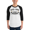 Salty Explosion/Never Soft/Filling Mouths-3/4 sleeve raglan shirt