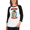 Your Peanuts Should Be In My Mouth-3/4 sleeve raglan shirt