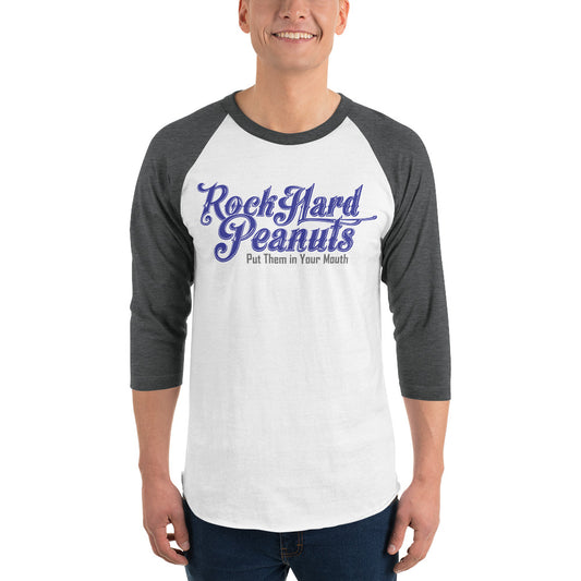 Put Them In Your Mouth-3/4 sleeve raglan shirt