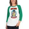 Your Peanuts Should Be In My Mouth-3/4 sleeve raglan shirt