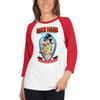 Your Peanuts Should Be In My Mouth-3/4 sleeve raglan shirt