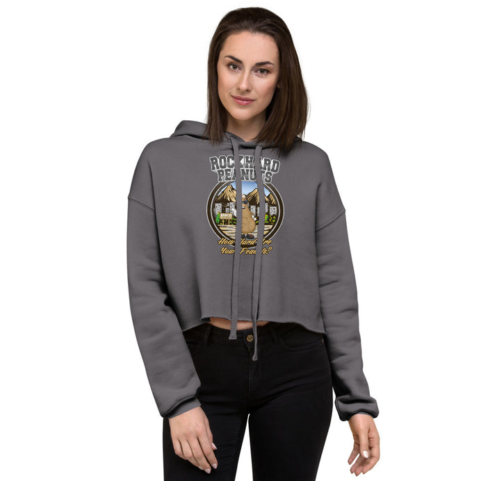 How Hard Are Your Peanuts: Crop Hoodie