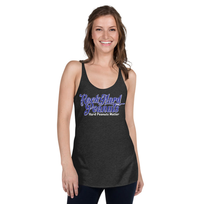 Hard Peanuts Matter-Women's Racerback Tank