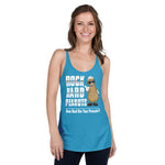 How Hard Are Your Peanuts: Big Peanut-Women's Racerback Tank