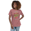 Arrowhead-Never Settle for Soft Peanuts: Women's Relaxed T-Shirt