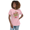 Arrowhead-Never Settle for Soft Peanuts: Women's Relaxed T-Shirt